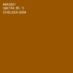 #9A5501 - Chelsea Gem Color Image